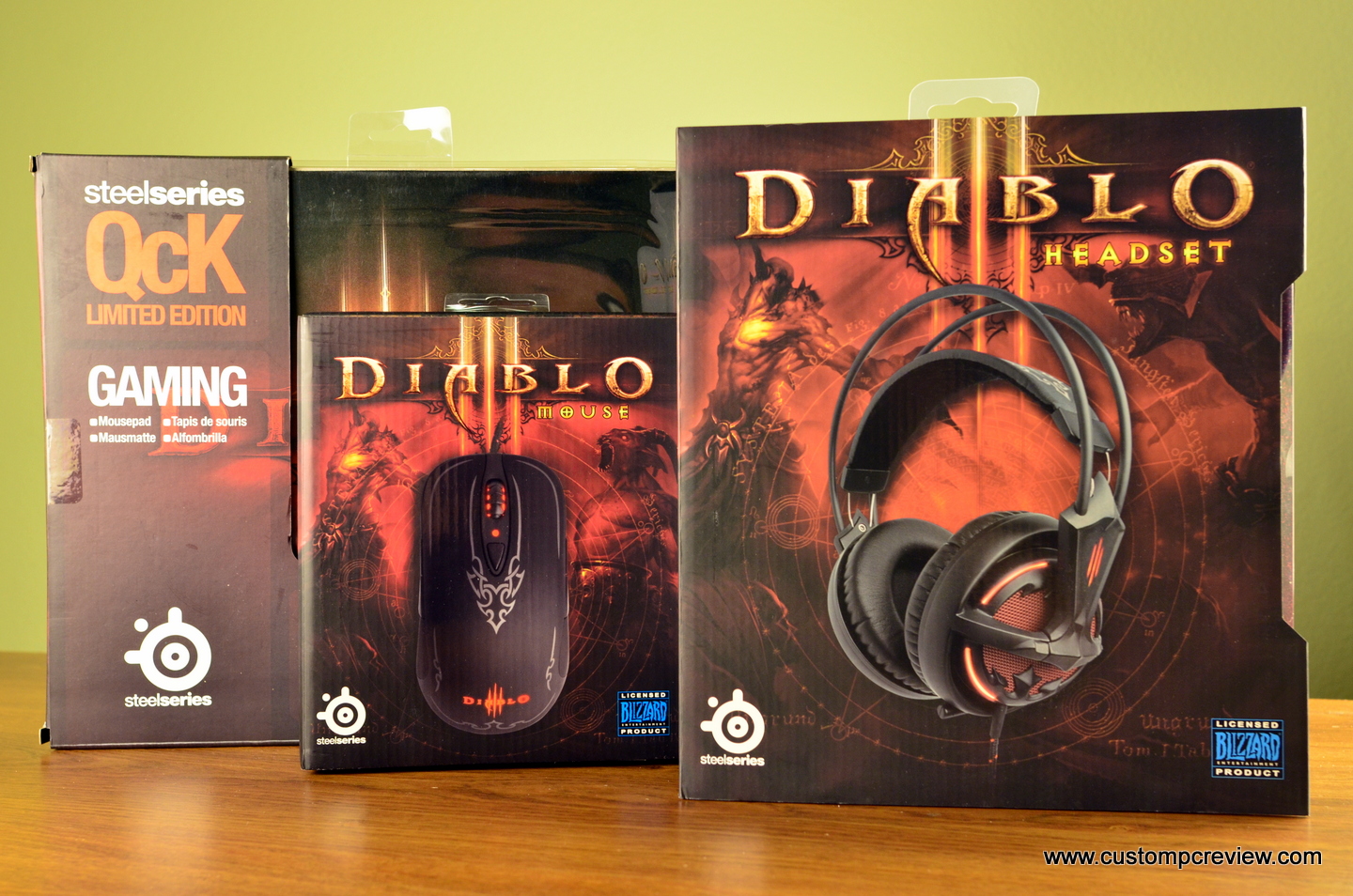 Tapis de souris de jeu QcK de SteelSeries - Édition limitée Diablo IV