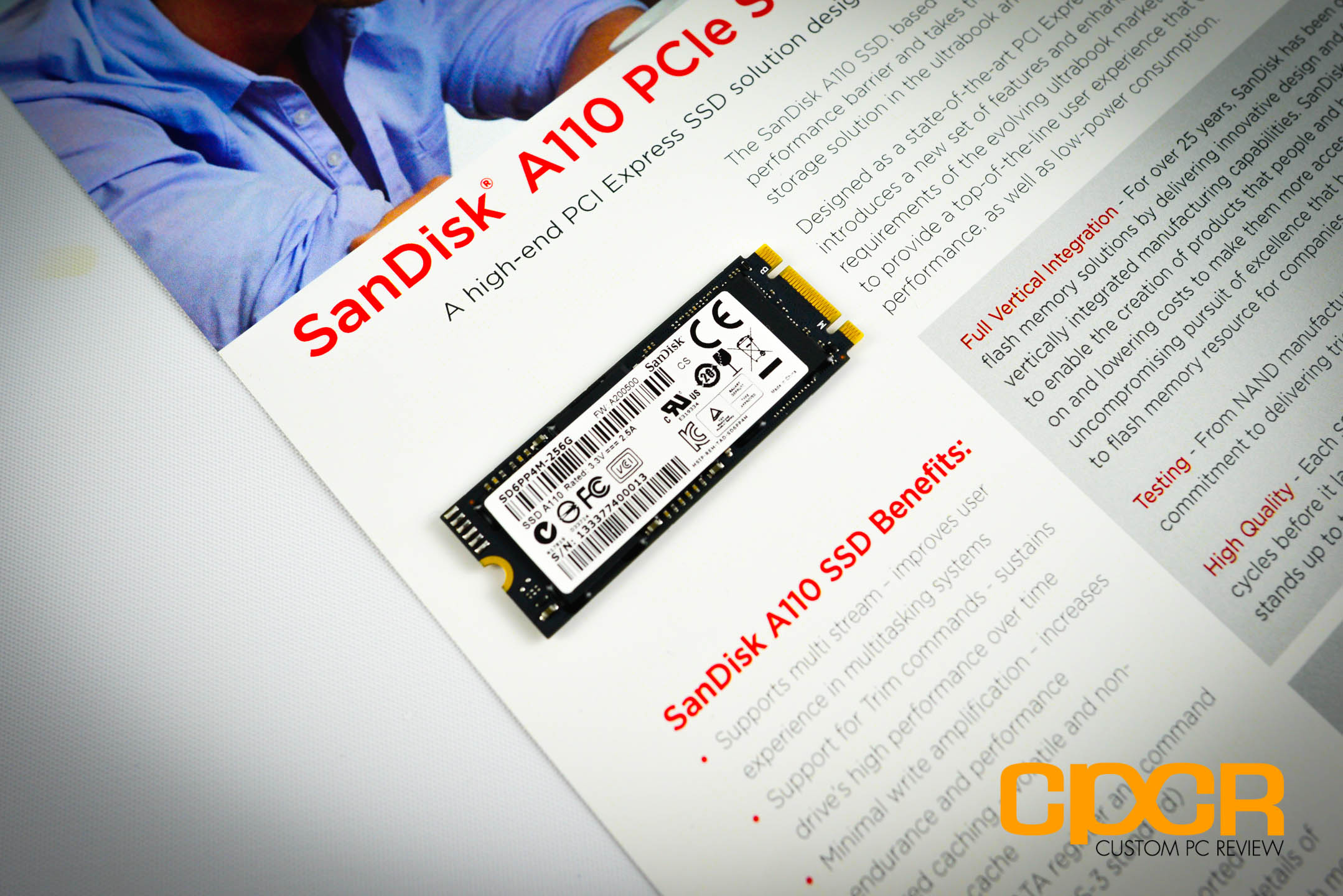 Review: SanDisk A110 256GB M.2 PCIe SSD | Custom PC Review