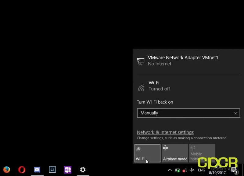 porniți de pe WiFi Windows 10 recenzie PC personalizat 03